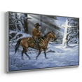 thumbnail image 4 of Silent Night, Holy Night - Framed Gallery Wrapped Holiday Canvas - 25 x 37 - Silver Frame, 4 of 9