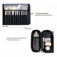 thumbnail image 3 of GASTROPOD Portable Makeup Brush Organizer Holder for Travel, Holds 20+ Brushes, Cosmetic Bag Roll-up Case Pouch, 3 of 7