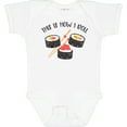 thumbnail image 3 of Inktastic Kawaii How I Roll Sushi Boys or Girls Baby Bodysuit, 3 of 5