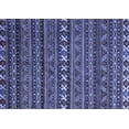 thumbnail image 1 of Ahgly Company Machine Washable Indoor Rectangle Oriental Blue Modern Area Rugs, 2' x 5', 1 of 4