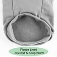 thumbnail image 5 of Dog Sweatshirt Hooded Pet Spring/Fall/Winter Clothes Warm Coat for Small and Medium Dogs Grey S, 5 of 7