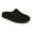 Midnight Black, variant on Mens Black Shock Absorption Comfort Slipperooz Round Toe Slip On Slippers Shoes 13 M