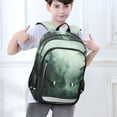 thumbnail image 6 of FORMRS School Backpack 17" Student Travel Bag with Laptop Compartment, Green Forest, 6 of 7