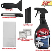 Black Magic 6-Piece Tint Film Application Kit for Professional Window Tint Installation