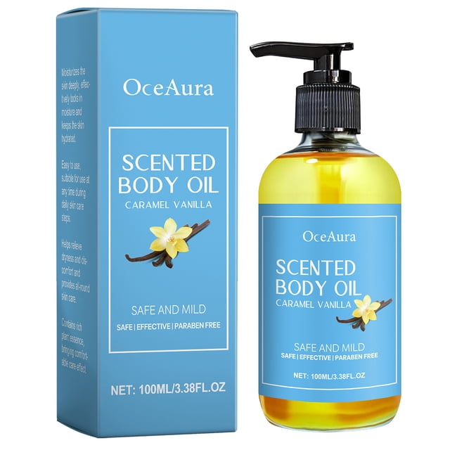Aceite Corporal Perfumado 100ml Vainilla No Graso para Tipo Piel