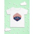 thumbnail image 3 of Independence Day Usa Shield T-Shirt Infant -Image by Shutterstock,  6 Months, 3 of 4