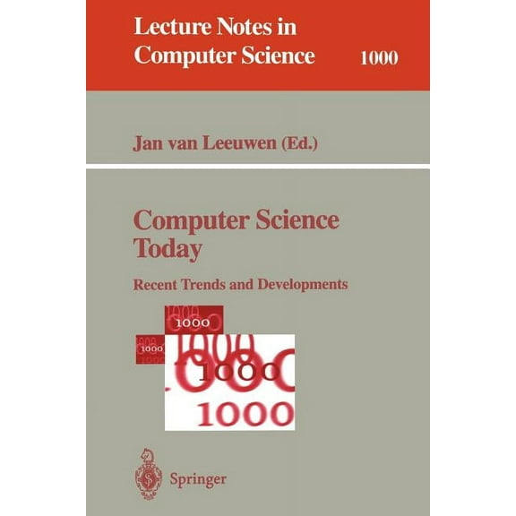 Lecture Notes in Computer Science Computer Science Today, Book 1000, (Paperback)