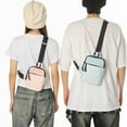 thumbnail image 3 of TAZAG men and women casual breast bag fitness sports crossbody bag simple versatile mobile phone bag size travel chest bag student shoulder bag, 3 of 12