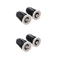 thumbnail image 3 of Langgg Hot Bycicle Bike Grip Handle Bar End Cap Aluminium Alloy Handlebar Grips Silver 2Set, 3 of 6