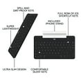 thumbnail image 6 of Logitech Keys-To-Go Super-Slim and Super-Light Bluetooth Keyboard for iPhone, iPad, and Apple TV, Black, 6 of 8