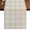 Beige, variant on Table Runners 48 Inches Long Dress Scarves, Black Geometric Farmhouse Kitchen/Dining Table Runner, Short Coffee Tablerunners, Vintage Grid Plaid Colorful Lines 13x48 Inch