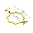 thumbnail image 1 of Sello De Moldes De Sellos Moldes de sellos de metal Decoración Anillo de sello Molde Shaper (Estrella de ocho puntas 3 cm) Hugtrwg Libre de BPA, 1 of 7