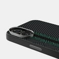 thumbnail image 7 of for iPhone 16 Carbon Fiber Pattern Case, Magnetic Case[Compatible with Mag-Safe] Smooth Slim Fit Shockproof Women Men Protective Sturdy Durable Case for iPhone 16,B, 7 of 7