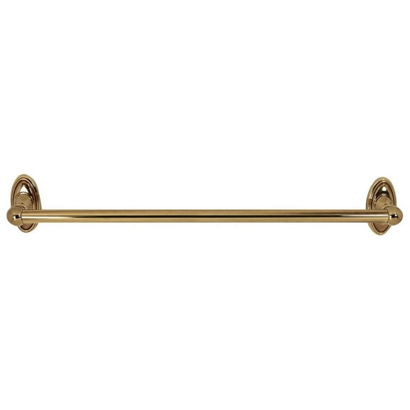 Alno Classic Traditional 18" Towel Bar - Polished Antique