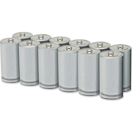 SKILCRAFT, NSN8357210, D Alkaline Batteries, 12 / Pack