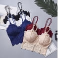 thumbnail image 2 of Camisola sexy de encaje de talla grande, camiseta sin mangas ligera anti-correr, ropa interior sexy con espalda hermosa, ropa exterior para mujer, 2 of 6