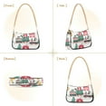 thumbnail image 7 of FORMRS Womens Shoulder Bag with Chain Strap Clutch Purse Cute Tote Handbag, Christmas Train, 7 of 7