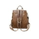 thumbnail image 4 of Bolsa Mochila de Mujer Dama Bolsa Casual Cuero Sintético Durable Bolsillos Laterales Bolso al Hombro, 4 of 5