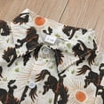 thumbnail image 4 of Baby Onesies Boy Infant Baby Boy Print Short Sleeve Romper Bodysuit Summer Casual Newborn Outfit, 4 of 8