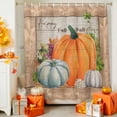 thumbnail image 4 of Thanksgiving Pumpkin Dahlia Shower Curtains for Bathroom, Fall Leaf Waterproof Fabric Shower Curtain for Bathroom Bathtub Decoration, Machine Washable, 72"x72", 4 of 9