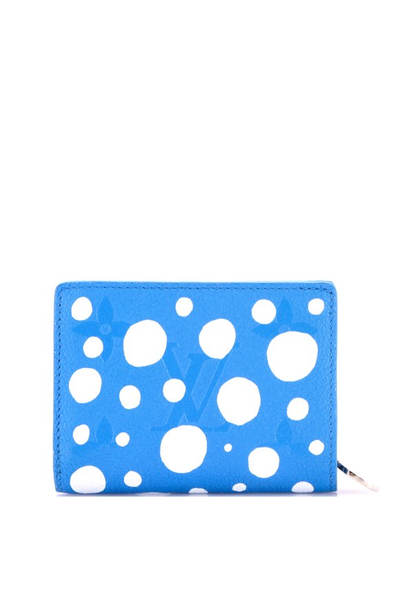 Pre-Owned Clea Wallet Yayoi Kusama Infinity Dots Monogram Empreinte Giant By Rebag