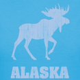 thumbnail image 3 of CafePress - Retro Alaska Moose Women's Dark T Shirt - Women's Traditional Fit Dark T-Shirt, 3 of 4