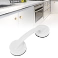 thumbnail image 2 of YAHHU Bathroom Wall Handle Suction Cups Shower Grab Bar Handle Balance Bar Elderly Handrail, White, 8.66 inches / 22 cm, 2 of 10