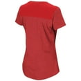 thumbnail image 3 of Women's Majestic Red Cincinnati Reds Plus Size Switch Hitter T-Shirt, 3 of 3