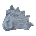 thumbnail image 4 of SERISIMPLE Men Bamboo Thin Low-Cut Breathable Socks 5 Pair (Grey1, Large), 4 of 6