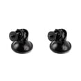 thumbnail image 4 of maskred Universal Car Windshield Camera Mount Vehicle Front Windscreen Sports Camcorder Adjustable Suction Cup Holder Bracket Black 2Set, 4 of 6