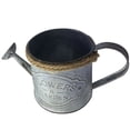 thumbnail image 1 of 2Pcs Vintage Iron Flower Bucket Hemp Rope Flower Barrel for Planting Decoration, 1 of 9