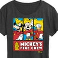 thumbnail image 3 of Disney - Firefighter Mickey & Friends - To The Rescue - Women's Short Sleeve Graphic T-Shirt, 3 of 5