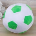 thumbnail image 5 of Juguete de fútbol multifuncional de fútbol juguete peluche peluche juguete de fútbol forma de fútbol almohada verde, 5 of 5