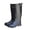 Black, variant on Womens Rain Boots Tall Knee High Winter Rain Shoes Waterproof Anti-Slip Shoes Comfortable Insole Light Rain Shoes Outdoor Rain Shoes Elegant