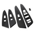 thumbnail image 5 of Cubierta de fibra de carbono para reposabrazos de puerta y ventana de coche, cubierta de Panel de interruptores, pegatina embellecedora para Sportage Nq5 2021 20, 5 of 5