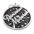 thumbnail image 2 of Diseño de la escena de decoración del Ramadán Ornamento de placa de paRojo tallada Eid Mubarak Decoraciones Festival Pendiente para uso en el hogar Silver Inevent HA061010-01, 2 of 7