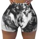 thumbnail image 2 of Balery Majestic Wolf Landscape Pantalones cortos de entrenamiento estampados para mujer, sin costuras, ajustados, para gimnasio, yoga, correr, deportes, ejercicio activo, fitness.-XX-Large, 2 of 8