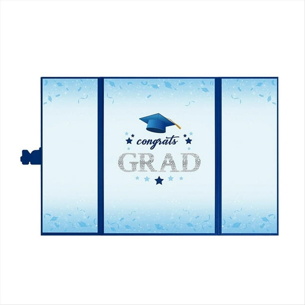 Al Libro de Visitas de Graduación 2024, Decoraciones para Fiesta de Graduación de la Clase 2024, Azul de Graduación