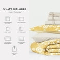 thumbnail image 3 of Noble Linens 8 Piece Dorm Bedding Bundle, Comforter & Sheet Set, Pillows, Laundry Bag, 3 of 8
