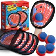 thumbnail image 1 of Set Catch Ball Game Ellinjan, 4 paquetes de pelotas adhesivas, 1 of 6