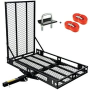 Gymax Folding Electric Wheelchair Hitch Carrier Scooter Loading Ram