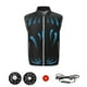 thumbnail image 5 of Chaqueta con ventilador, chaqueta fresca para exteriores, cómoda y transpirable, diseño plegable y portátil, ventilación con marco de metal, ideal para acampar, senderismo, actividades al, 5 of 9