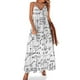 thumbnail image 1 of Vestido sin mangas con ecuaciones matemáticas y patrones matemáticos Vestido de verano para mujer coreana, 1 of 7