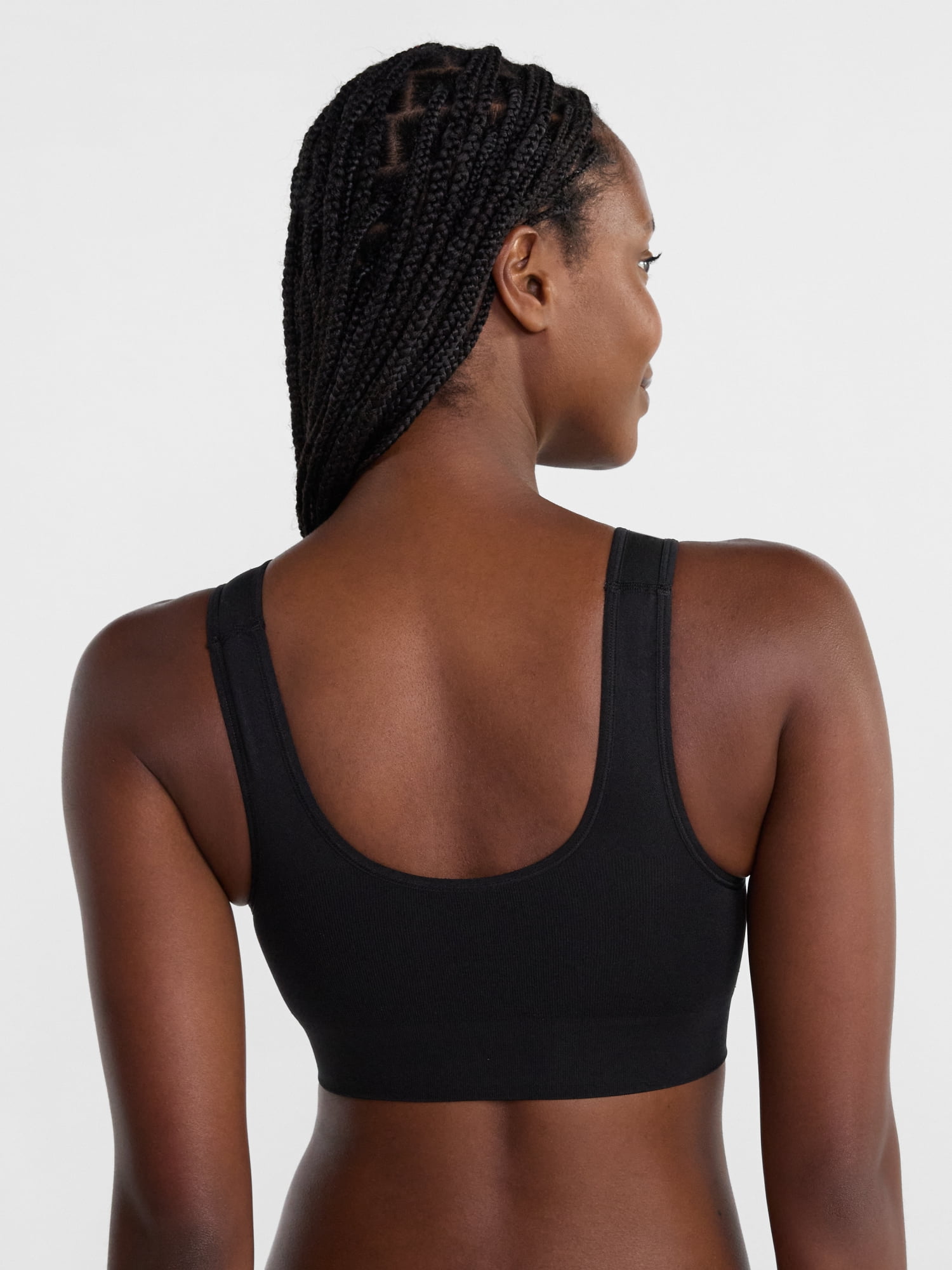 Joyspun Women's Pullover Comfort Bralette, Removable Padding, Sizes S-XXXL