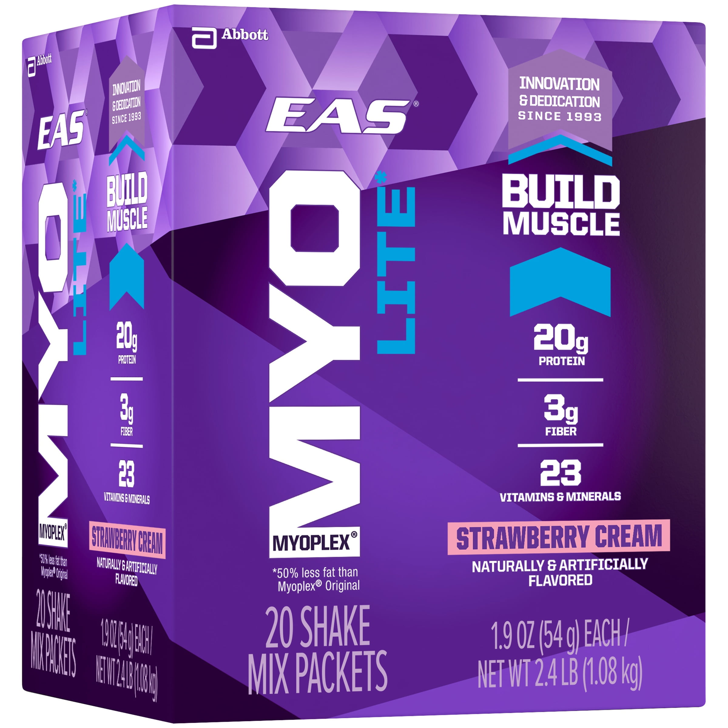 EAS® Myoplex® Lite Strawberry Cream Protein Shake 201.9 oz. Pack