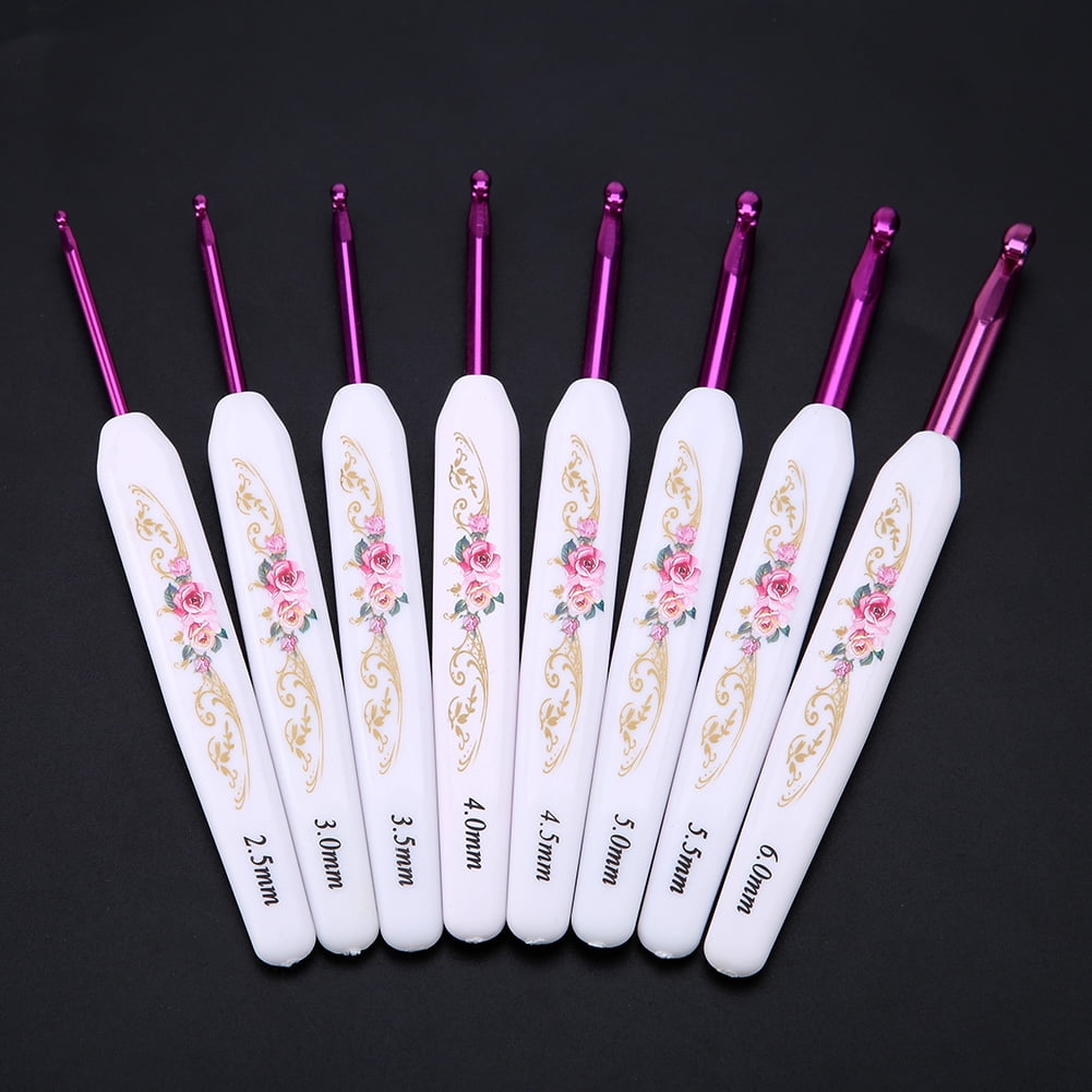 Incraftables Crochet Hook Set with Case 100pcs with Needles, Scissors, Ruler, Head Pin & Accessories