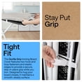 thumbnail image 4 of GORILLA GRIP Scorch Resistant Ironing Board Cover, Silicone Coating, Hook and Loop Fastener Strap, Silver, 4 of 10