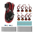 thumbnail image 1 of Kimiss Kit de Señal de Utv, interruptor Basculante de Señal de Universal de 12 V Utv Atv Kit de Iluminacia Legal de Calle Arnés de Relé Intermitente de, 1 of 7