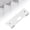 White, variant on Vertical Blind Replacement Slat Clips White - Vertical Blind Vane Savers Hanger Parts, Universal Replacement for Broken Vertical Blind Vanes, Easy Snap-In Design