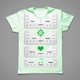 thumbnail image 5 of Herramienta de medición de alineación de regla de camiseta Herramienta de manualidades para prensa d Tomshoo Almohadilla de corte, 5 of 7